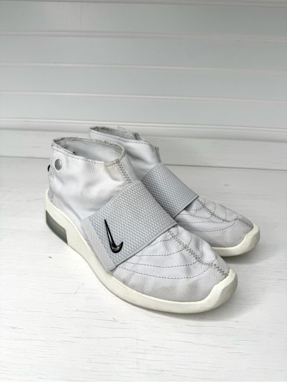 Nike Air Fear of God Moc- Light Bone Slip On M5 W6.5